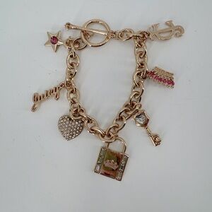 Juicy Couture‎ Charm Bracelet Y2K